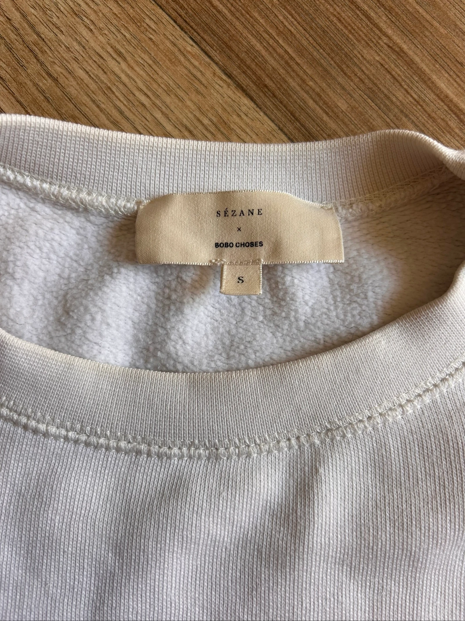 Sézane x Bobo Choses 'Demain' Sweat – Size S – photo 3